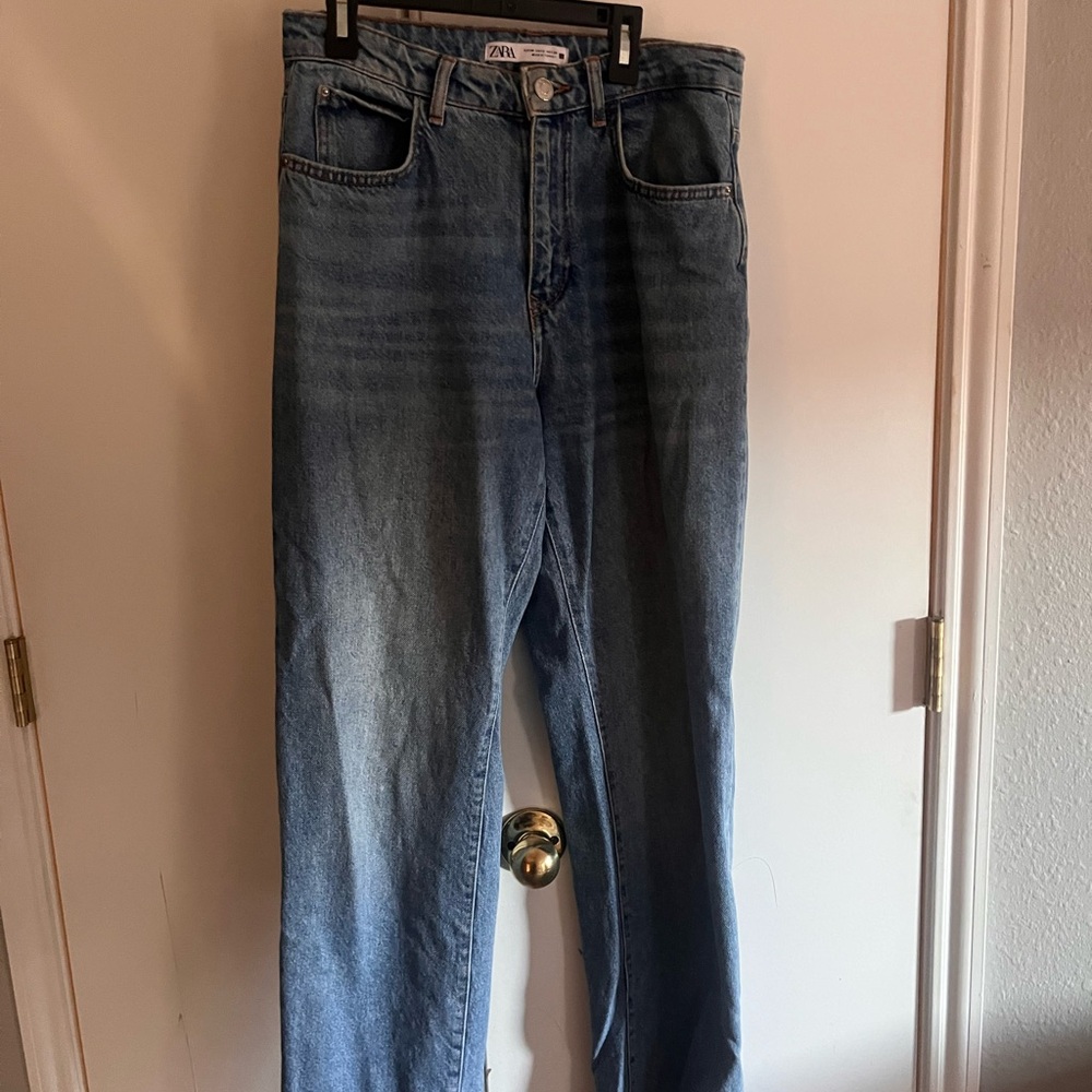 Zara Classic Blue Denim Pants